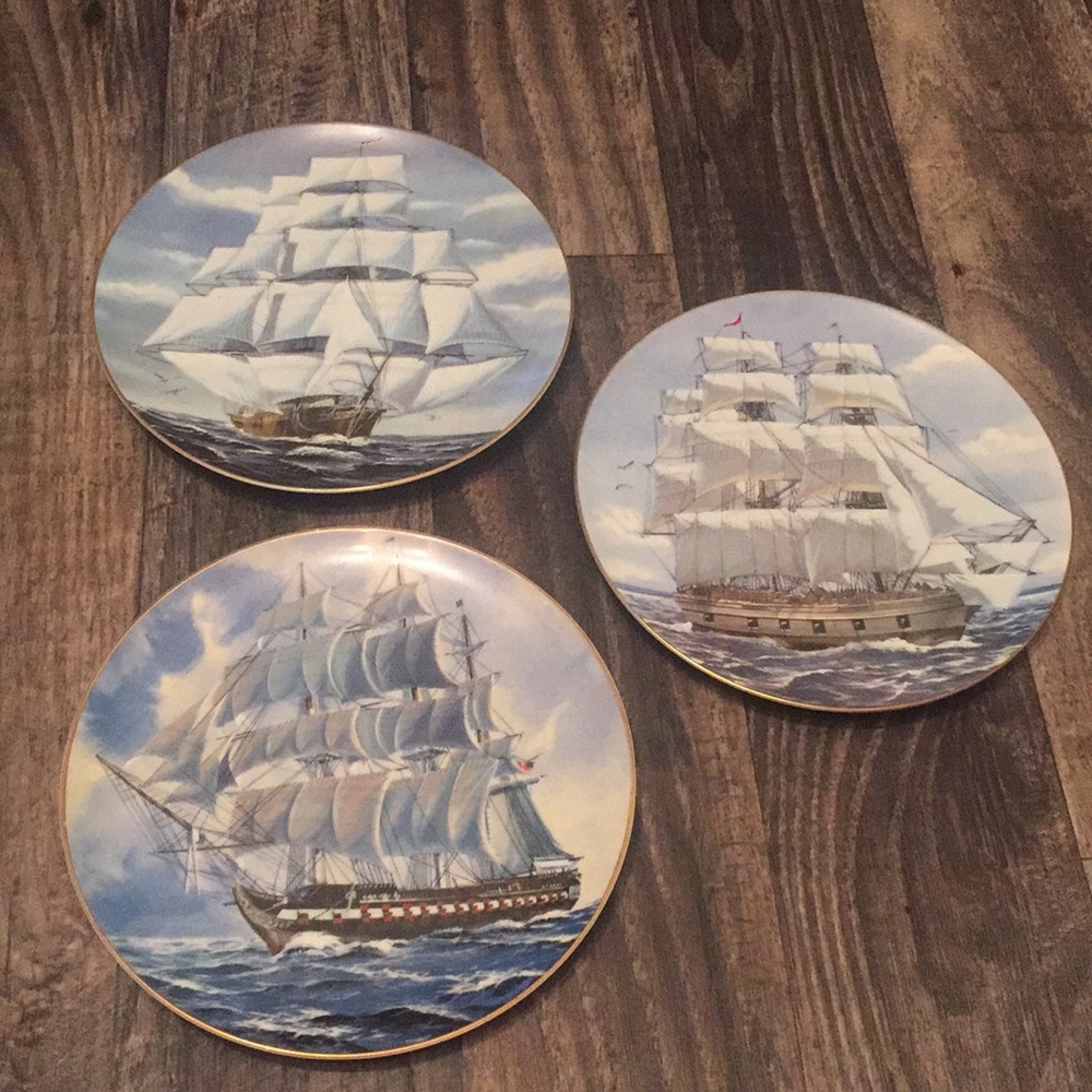 Danberry great American sailing ships plate
